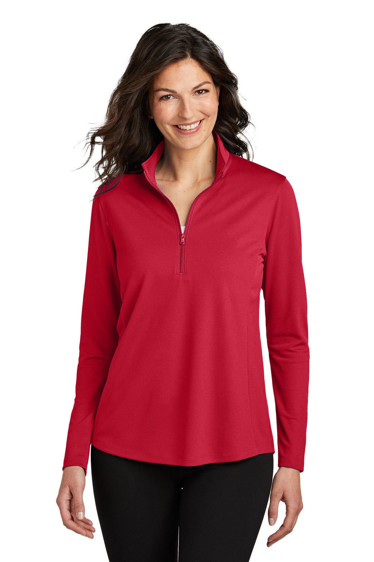 Port Authority® Ladies Dry Zone® UV Micro-Mesh 1/4-Zip LK112