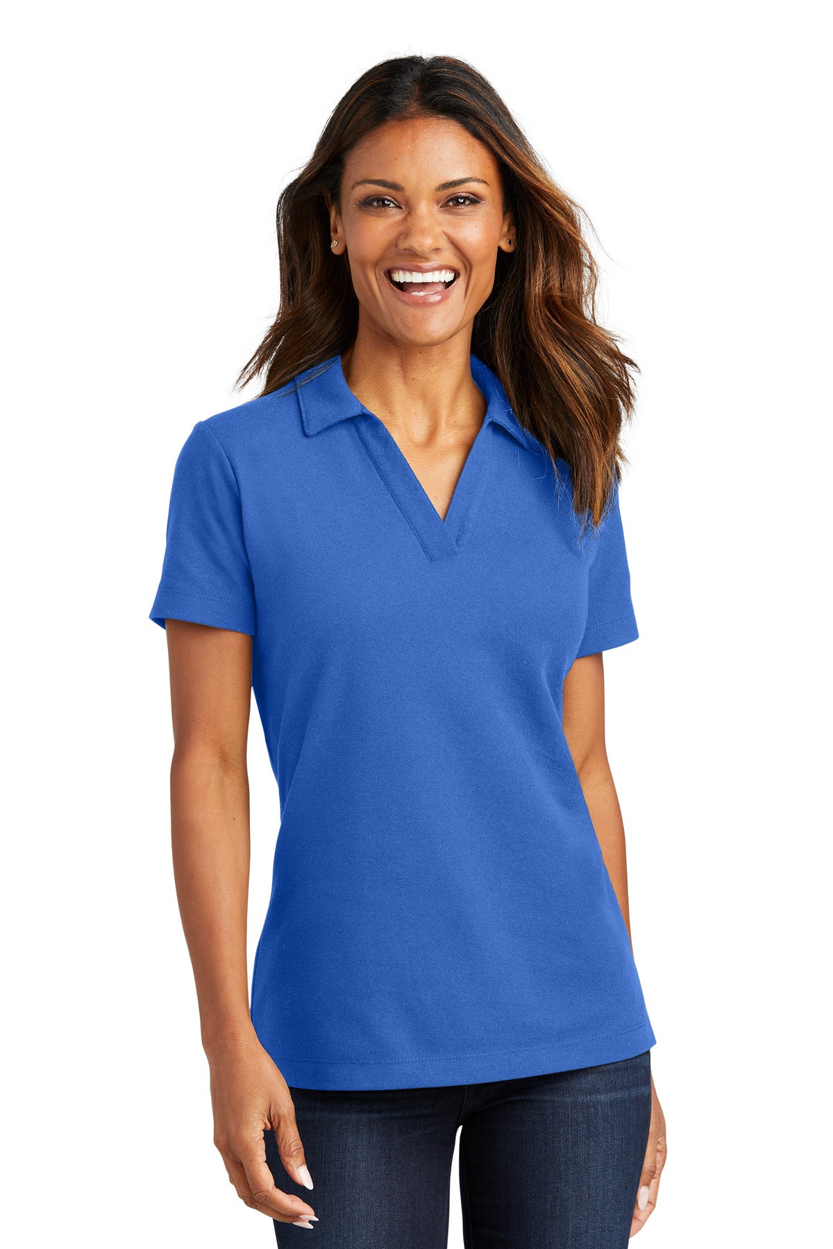 Port Authority® Ladies C-FREE® Cotton Blend Pique Polo LK867