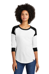 New Era ® Ladies Heritage Blend 3/4-Sleeve Baseball Raglan Tee. LNEA104