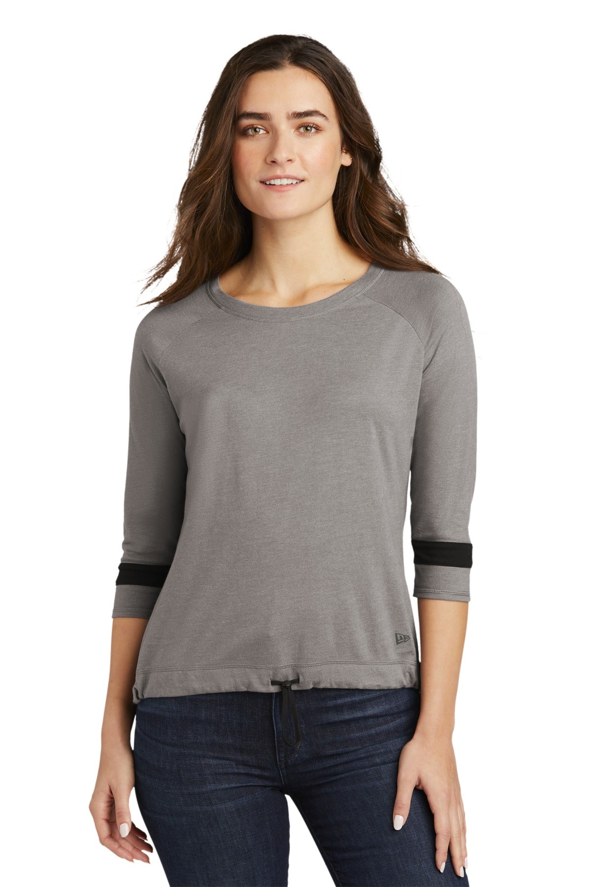 New Era ® Ladies Tri-Blend 3/4-Sleeve Tee LNEA136