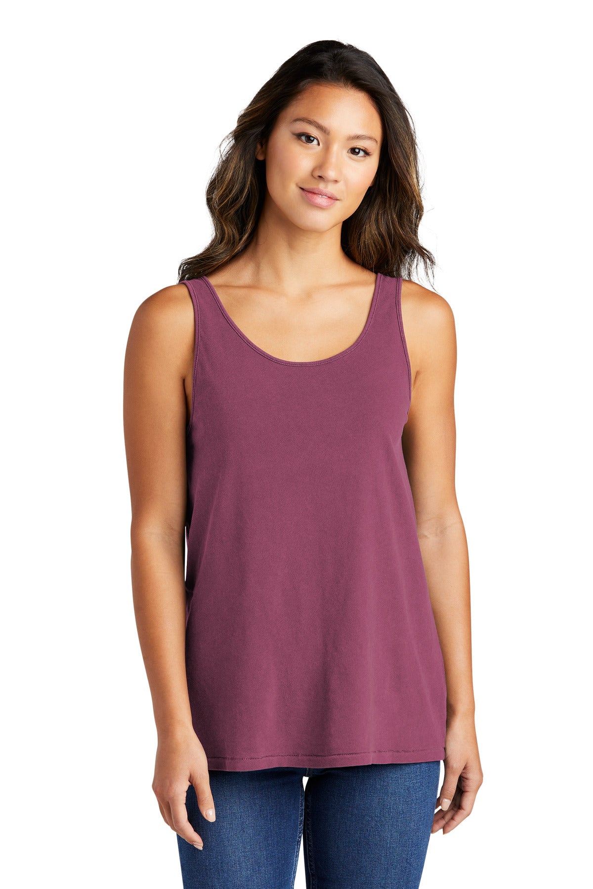 Port & Company® Ladies Beach Wash® Garment-Dyed Tank LPC099TT