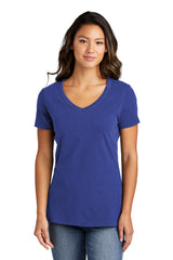 Port & Company® Ladies Beach Wash® Garment-Dyed V-Neck Tee LPC099V