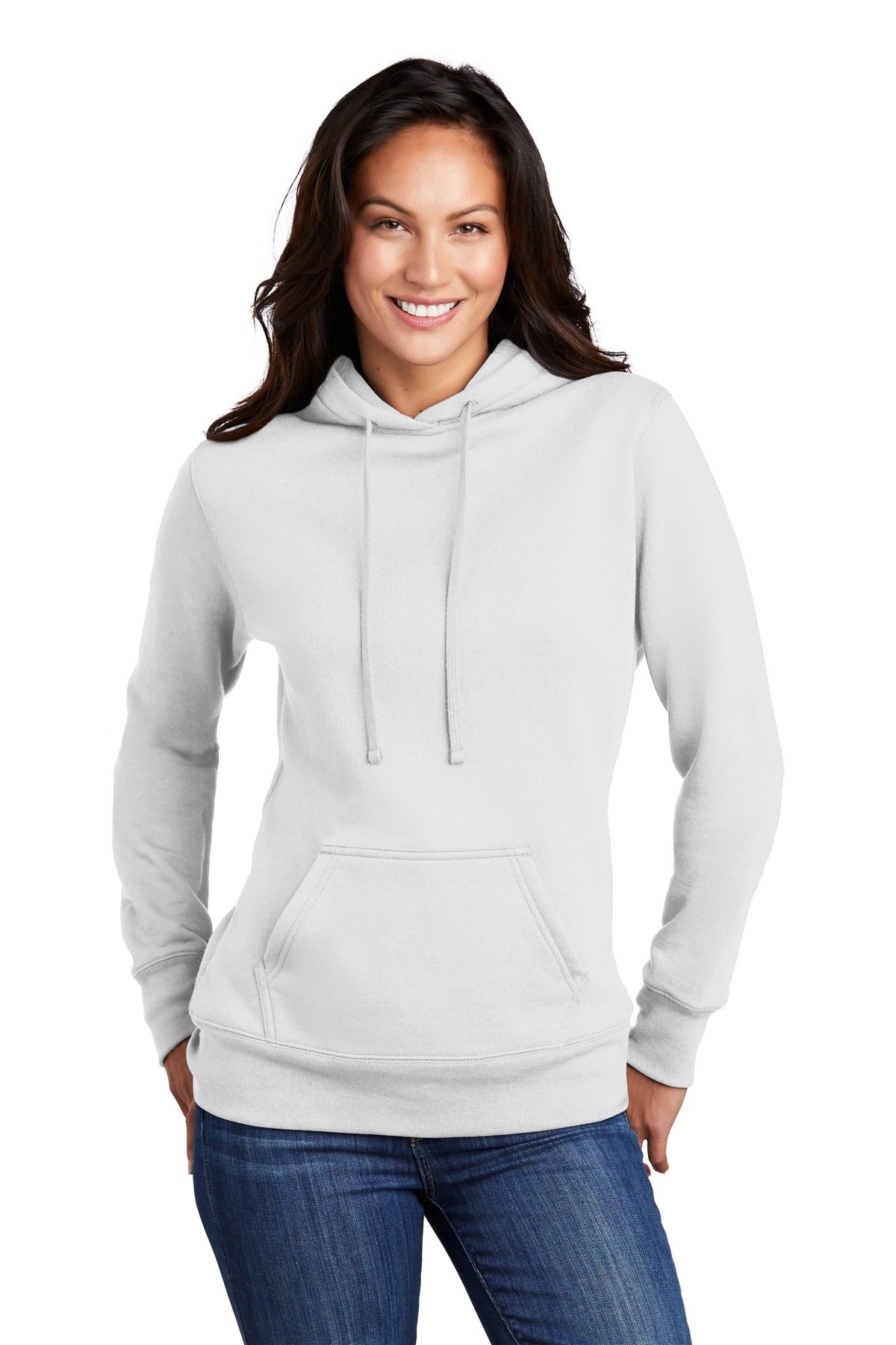 Port & Company ® Ladies Core Fleece Pullover Hooded Sweatshirt LPC78H