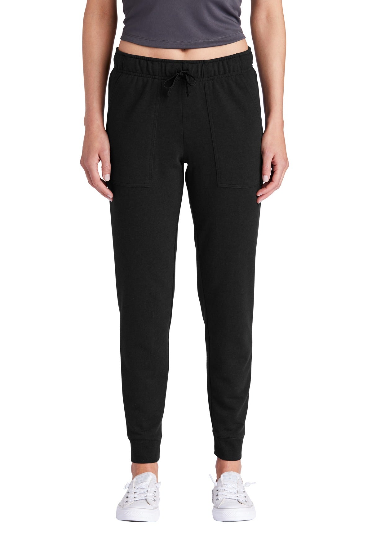 Sport-Tek ® Ladies PosiCharge ® Tri-Blend Wicking Fleece Jogger LST299