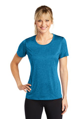 Sport-Tek® Ladies Heather Contender™ Scoop Neck Tee. LST360