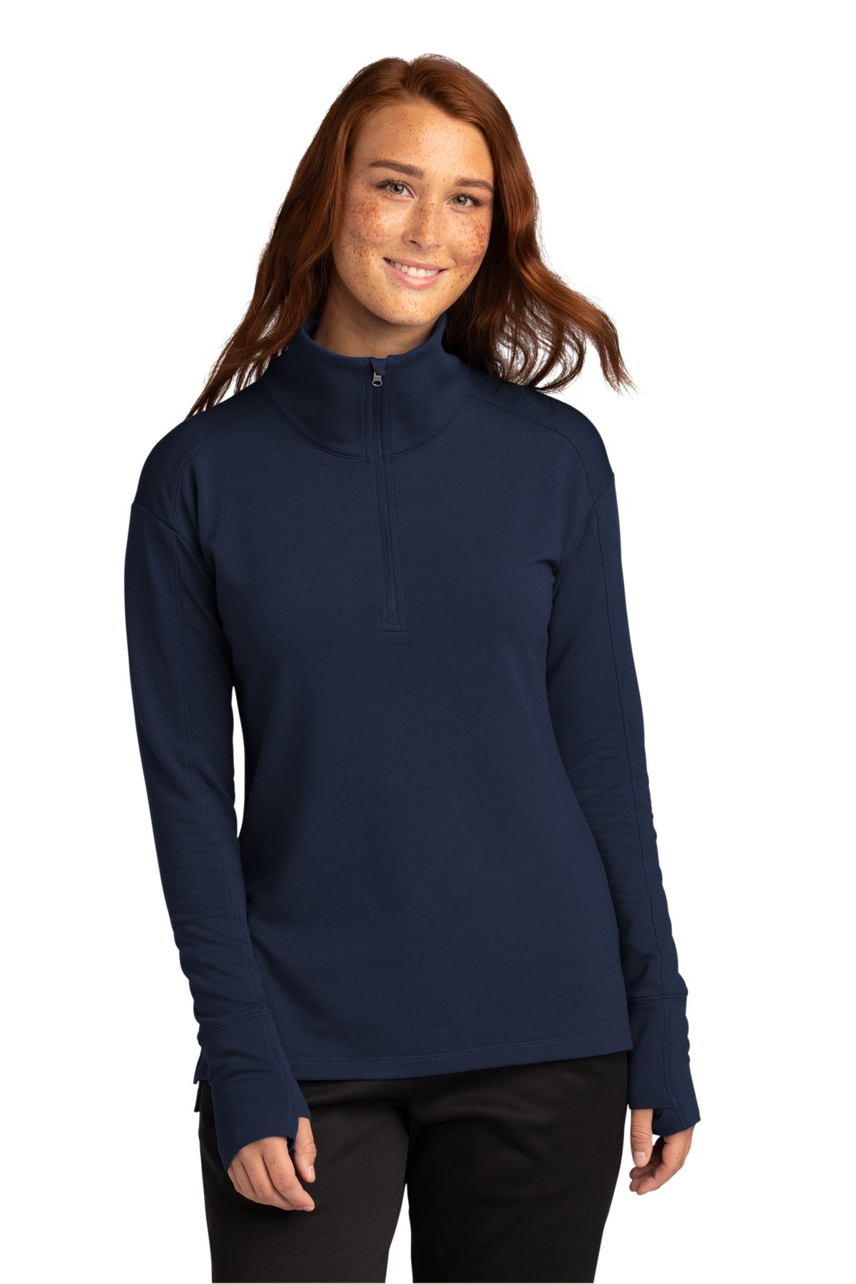 Sport-Tek® Ladies Sport-Wick® Flex Fleece 1/4-Zip. LST561