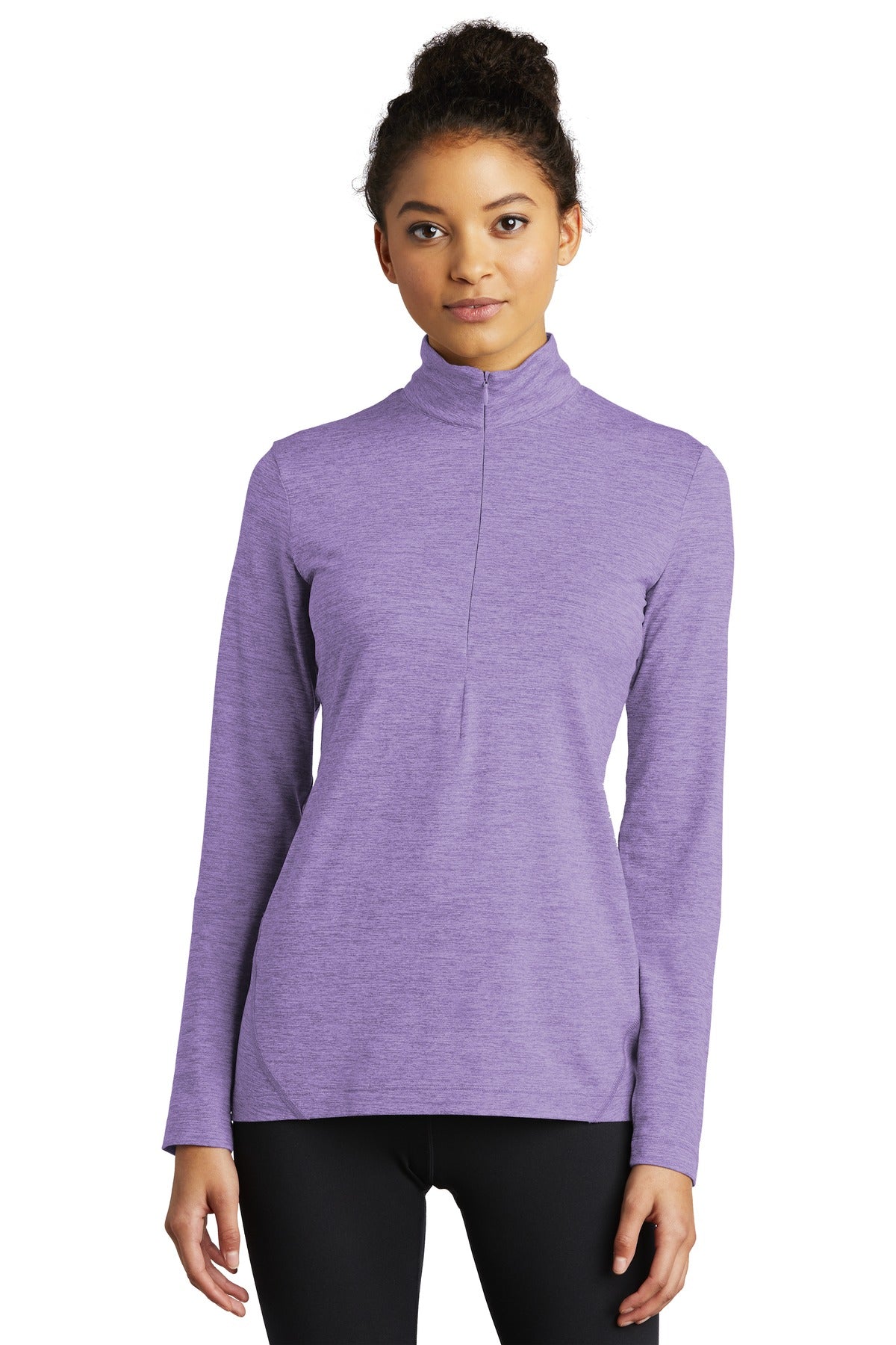 Sport-Tek® Ladies Exchange 1.5 Long Sleeve 1/2-Zip LST711