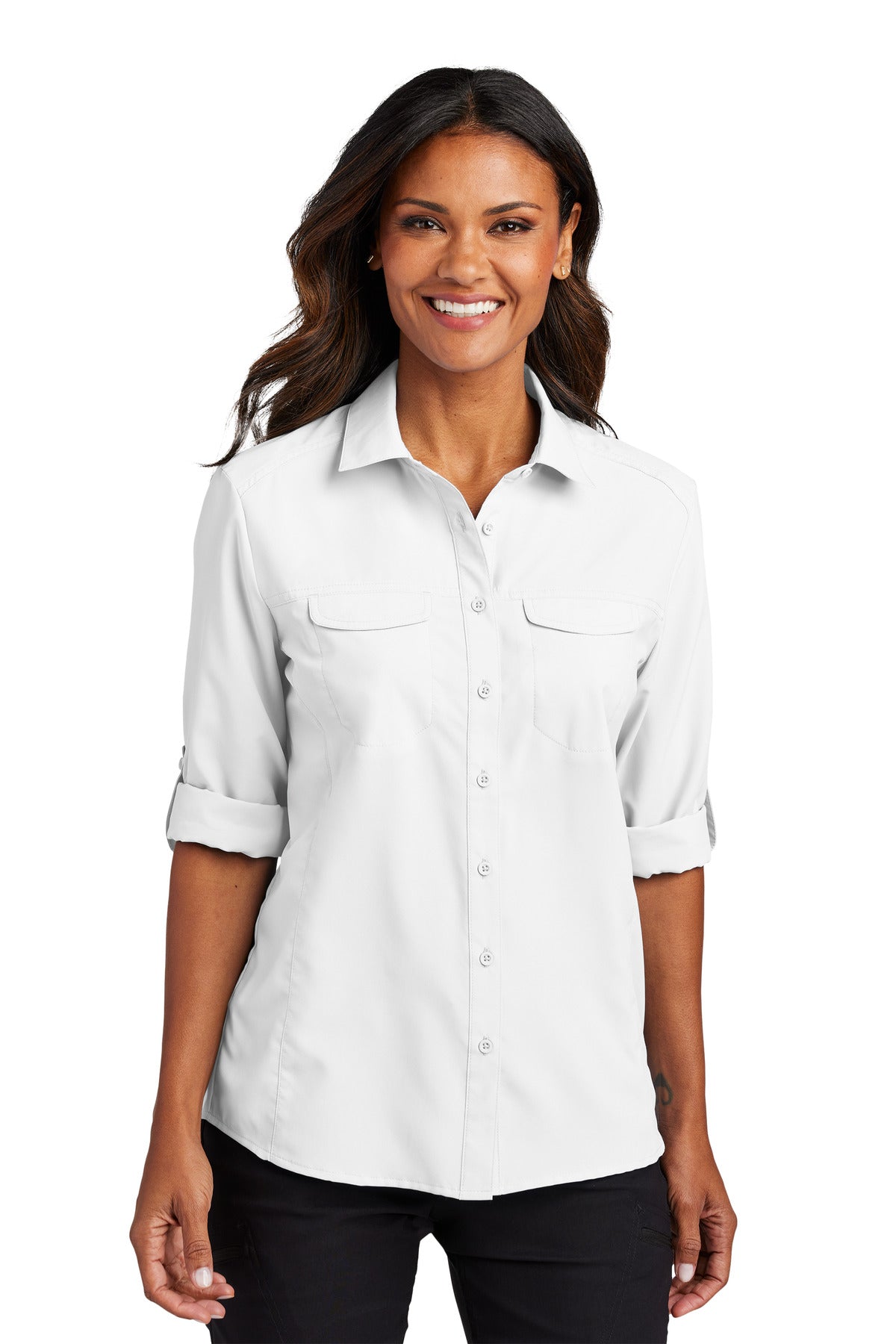 Port Authority® Ladies Long Sleeve UV Daybreak Shirt LW960