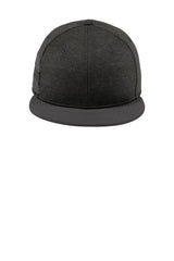 New Era ® Shadow Heather Striped Flat Bill Snapback Cap NE408