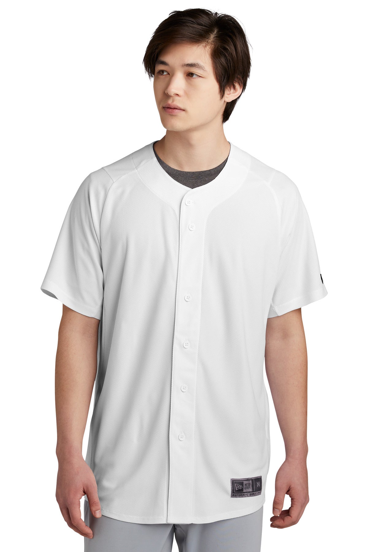 New Era ® Diamond Era Full-Button Jersey. NEA220