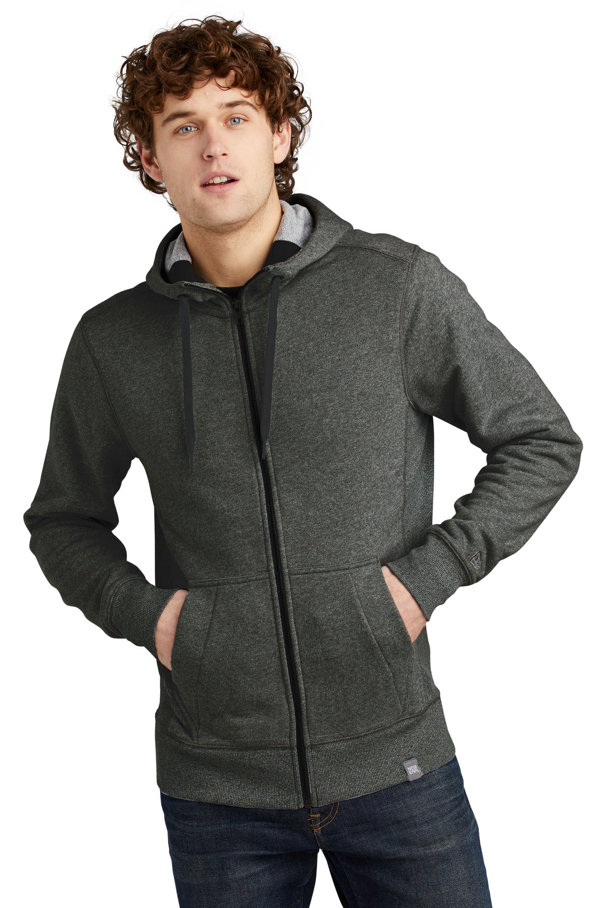 New Era ® French Terry Full-Zip Hoodie. NEA502