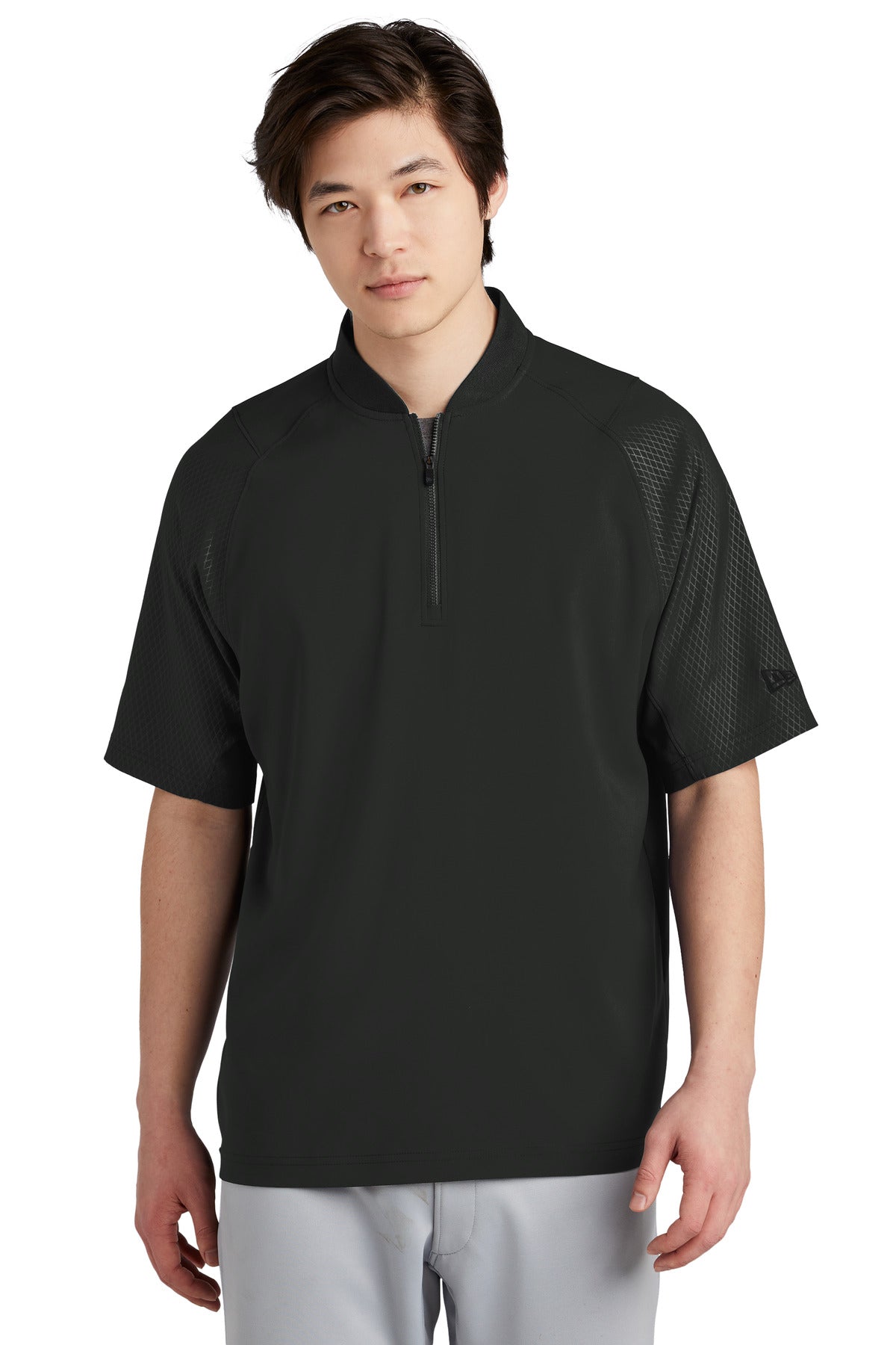 New Era ® Cage Short Sleeve 1/4-Zip Jacket. NEA600