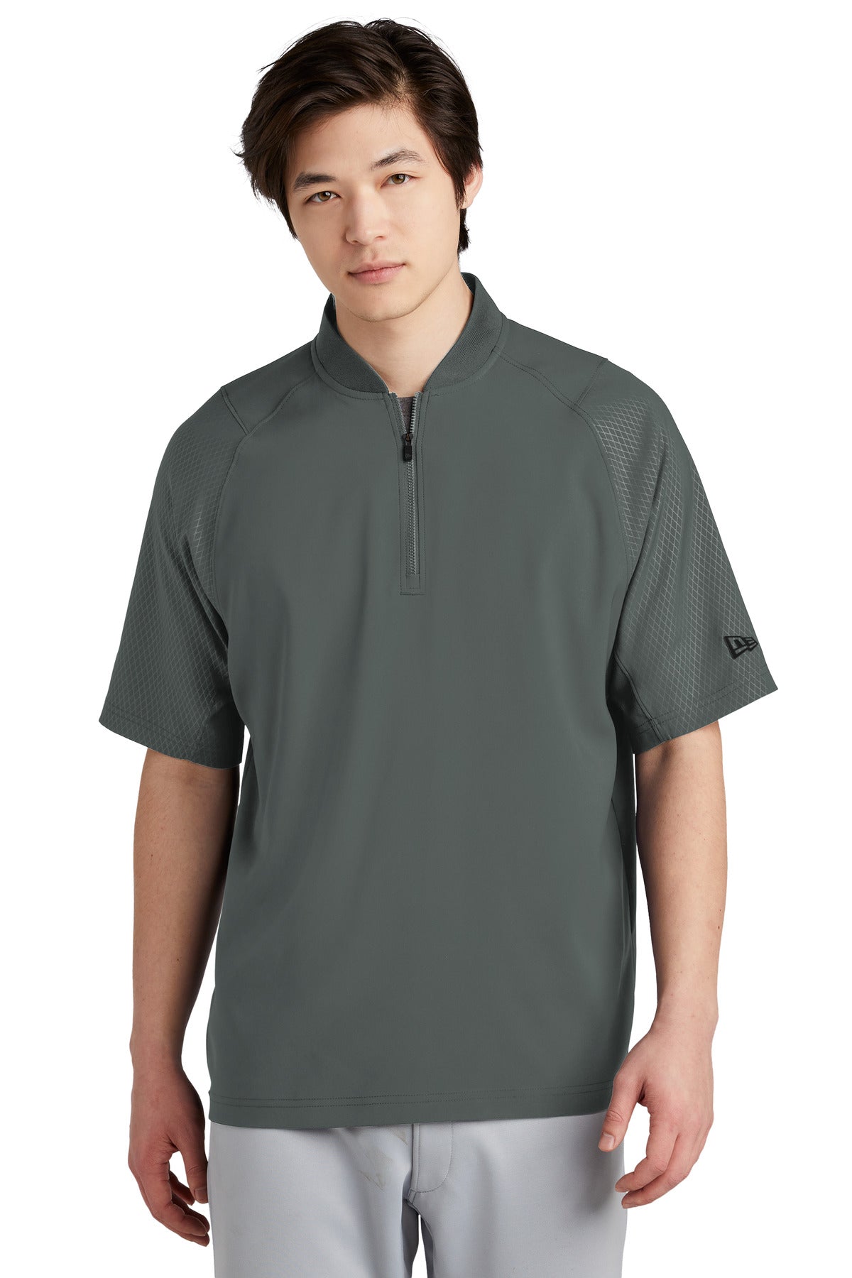 New Era ® Cage Short Sleeve 1/4-Zip Jacket. NEA600