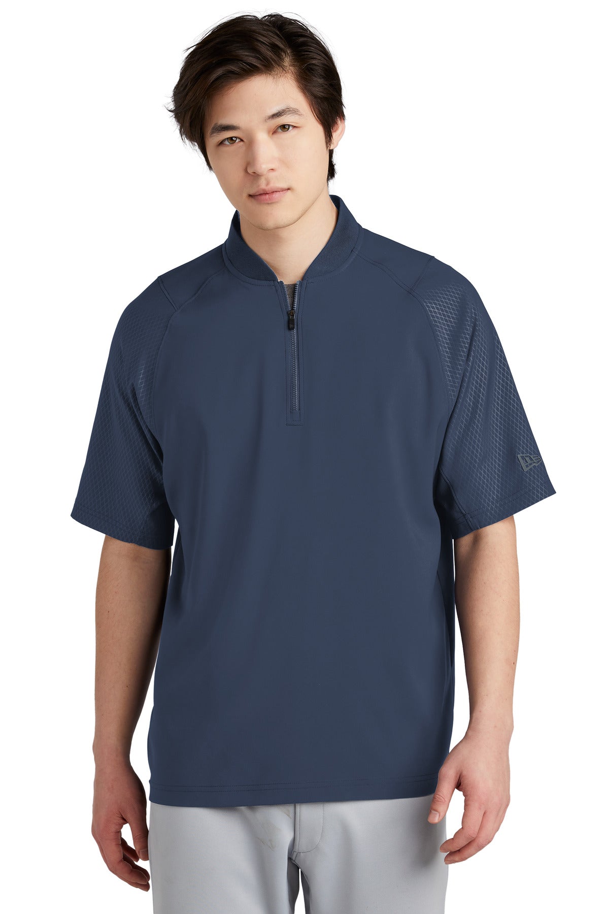 New Era ® Cage Short Sleeve 1/4-Zip Jacket. NEA600