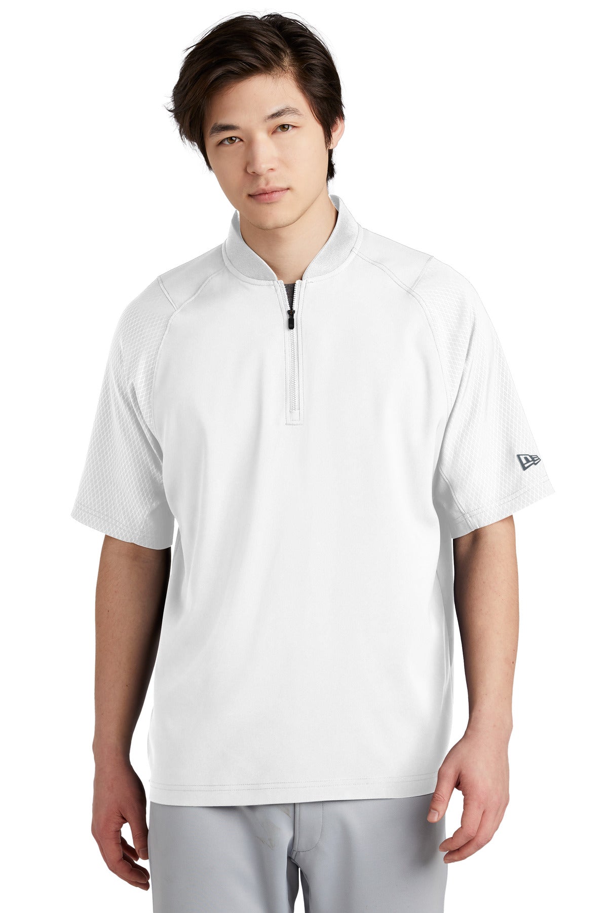 New Era ® Cage Short Sleeve 1/4-Zip Jacket. NEA600