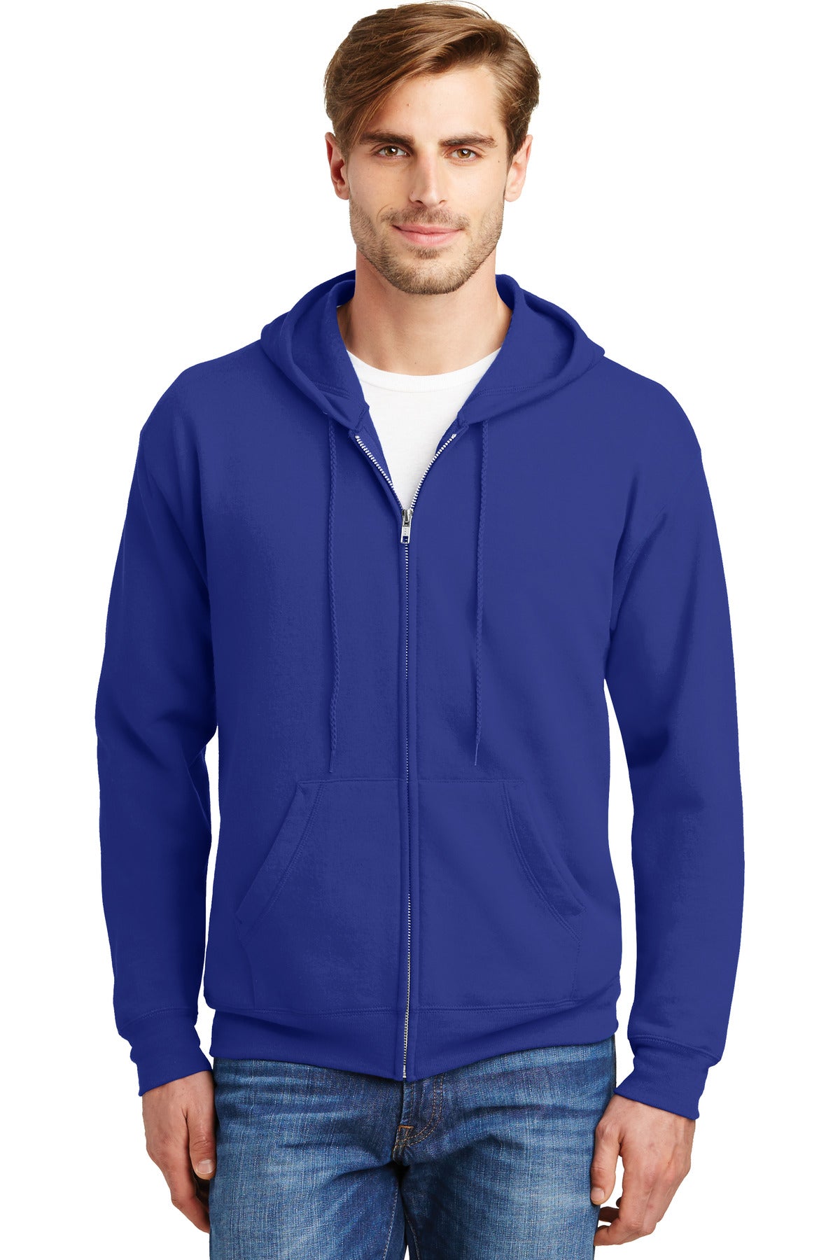 Hanes® - EcoSmart® Full-Zip Hooded Sweatshirt. P180