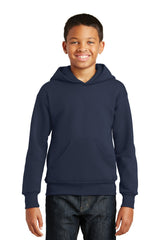 Hanes® - Youth EcoSmart® Pullover Hooded Sweatshirt.  P470