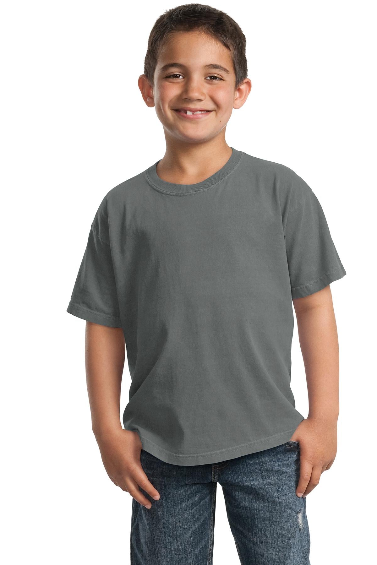 Port & Company® Youth Beach Wash® Garment-Dyed Tee. PC099Y