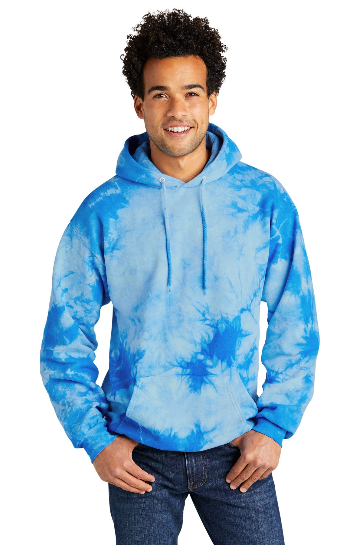 Port & Company® Crystal Tie-Dye Pullover Hoodie PC144