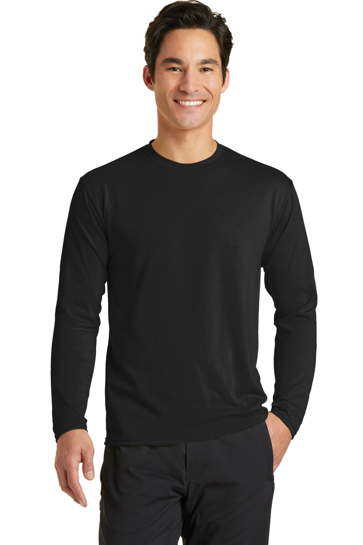 Port & Company® Long Sleeve Performance Blend Tee. PC381LS