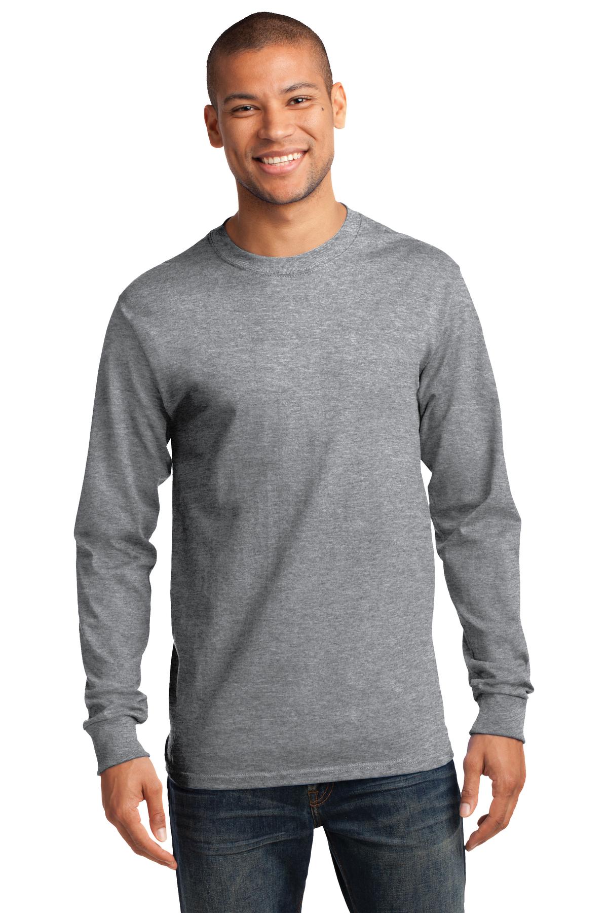 Port & Company® - Tall Long Sleeve Essential Tee. PC61LST