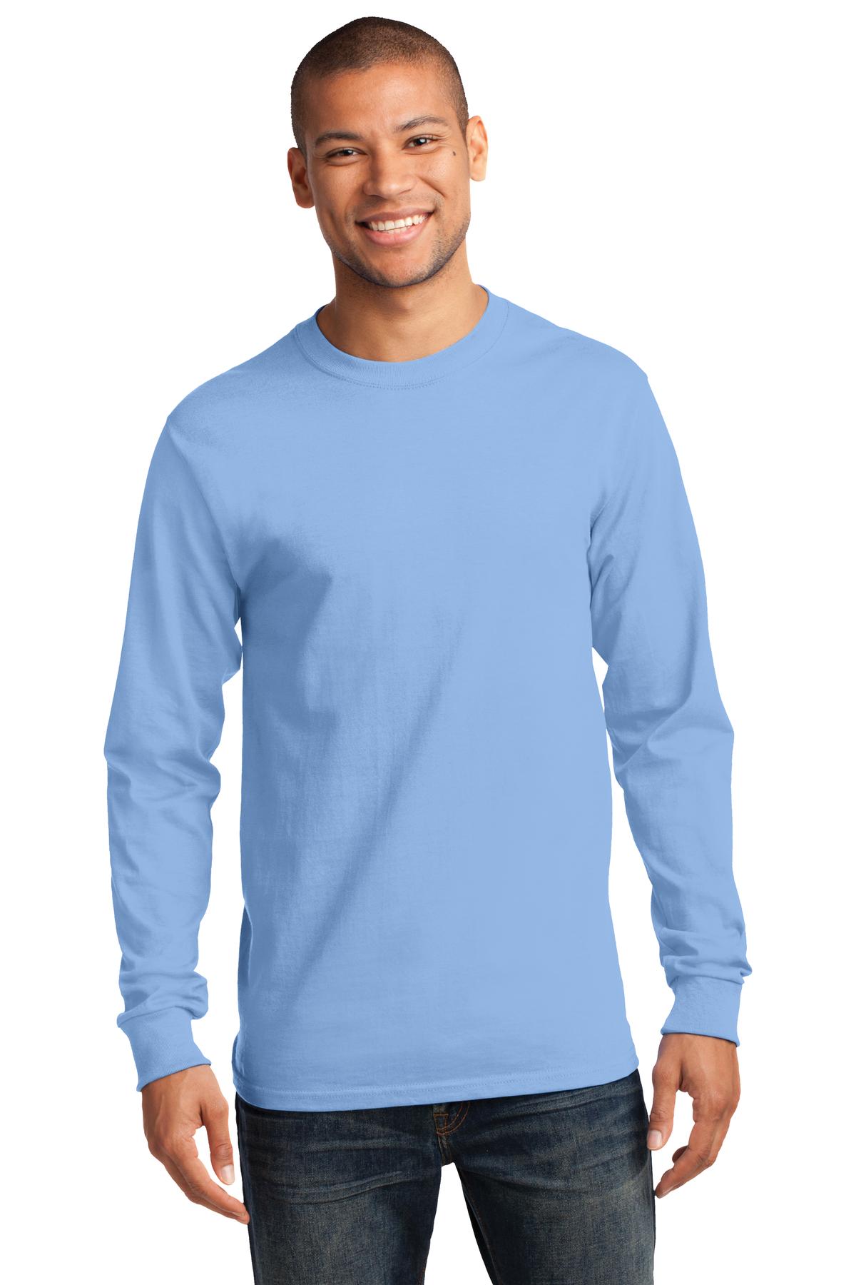 Port & Company® - Tall Long Sleeve Essential Tee. PC61LST