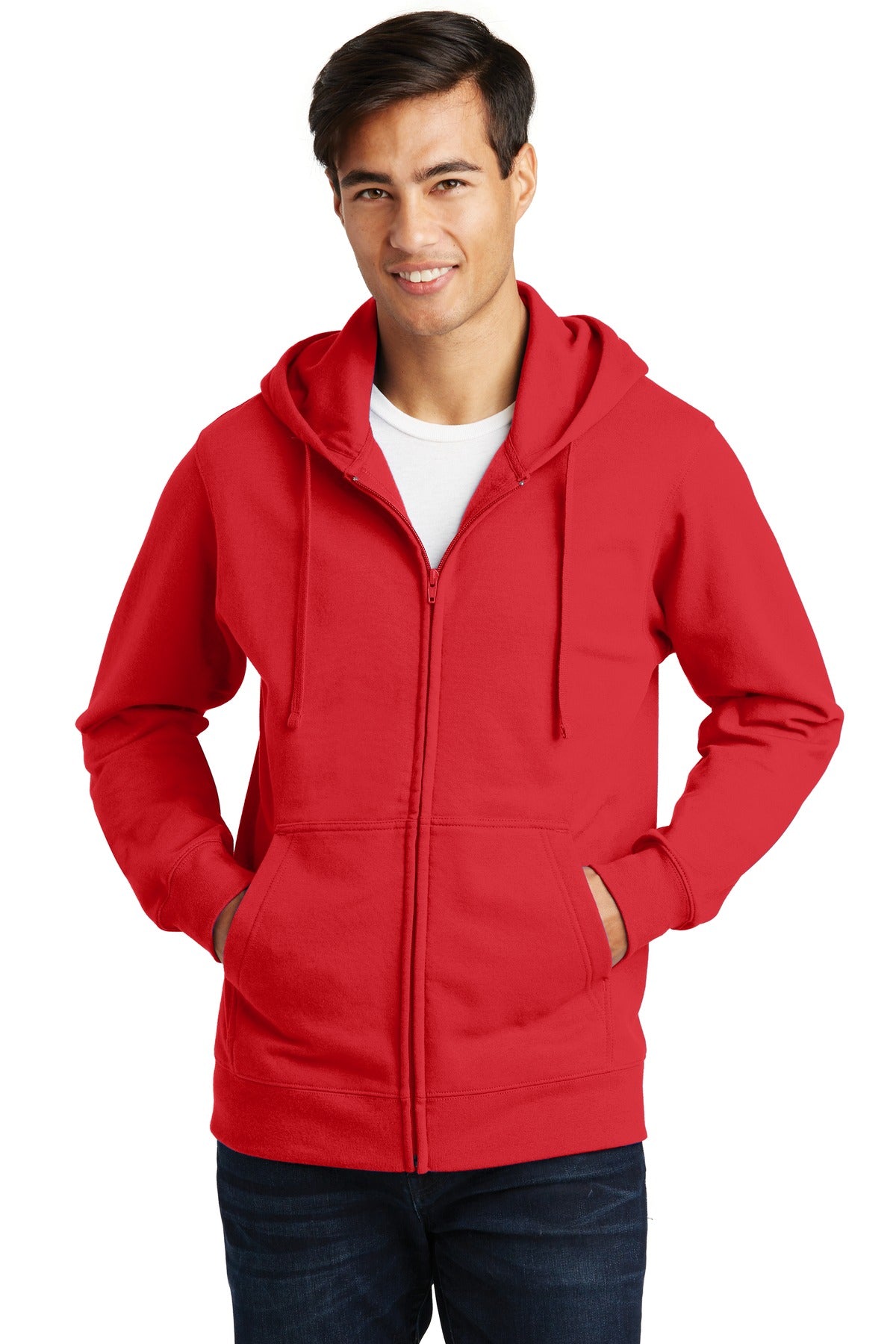 Port & Company® Fan Favorite Fleece Full-Zip Hooded Sweatshirt. PC850ZH