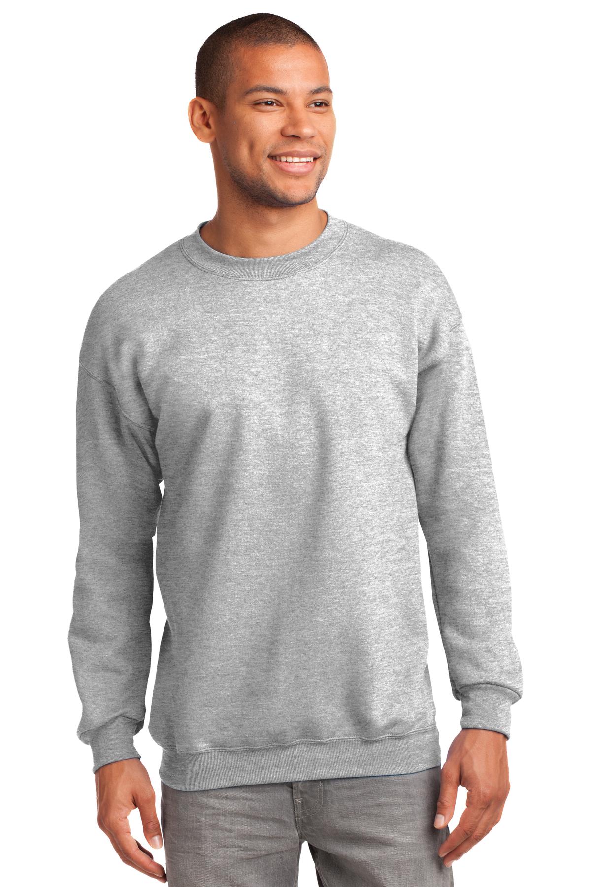 Port & Company® Tall Essential Fleece Crewneck Sweatshirt. PC90T