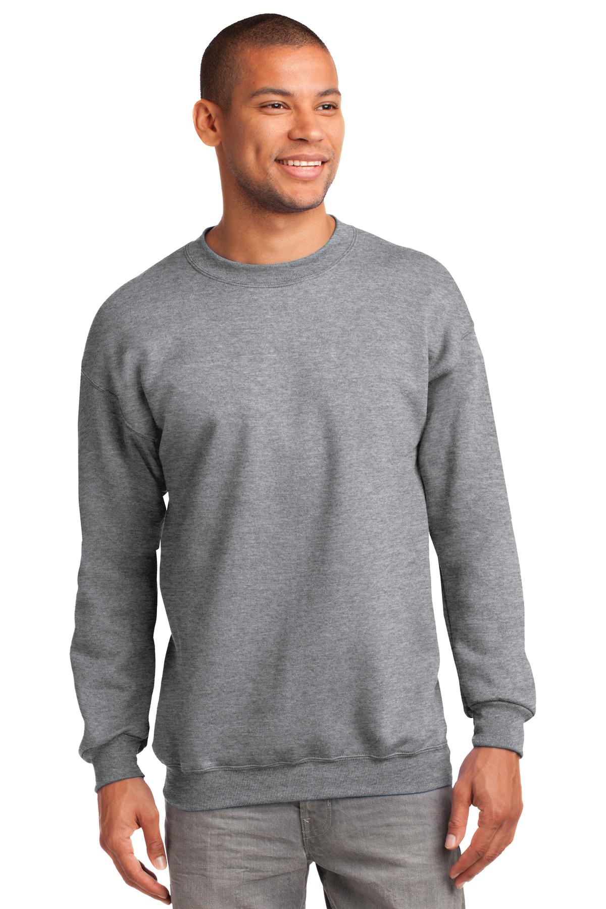 Port & Company® Tall Essential Fleece Crewneck Sweatshirt. PC90T