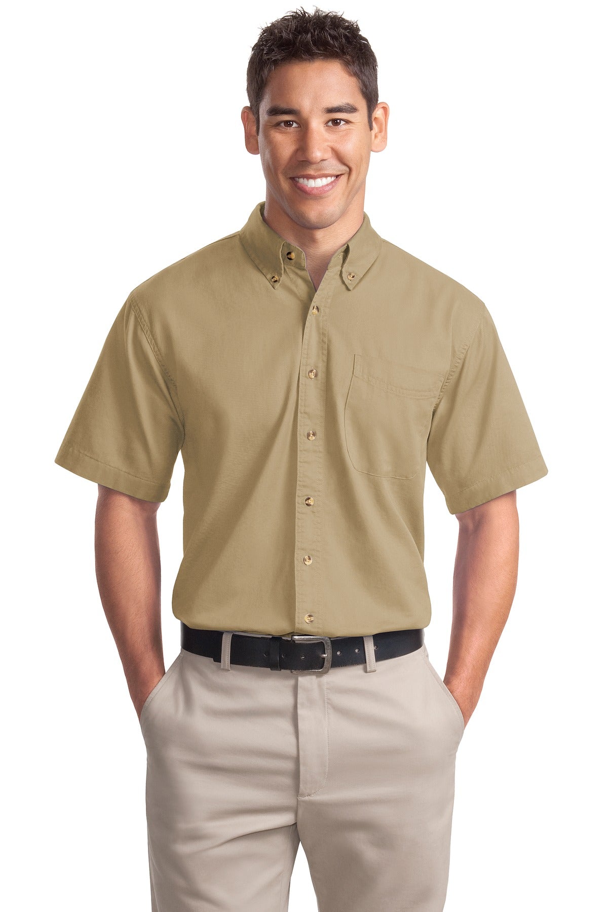 Port Authority® Short Sleeve Twill Shirt. S500T