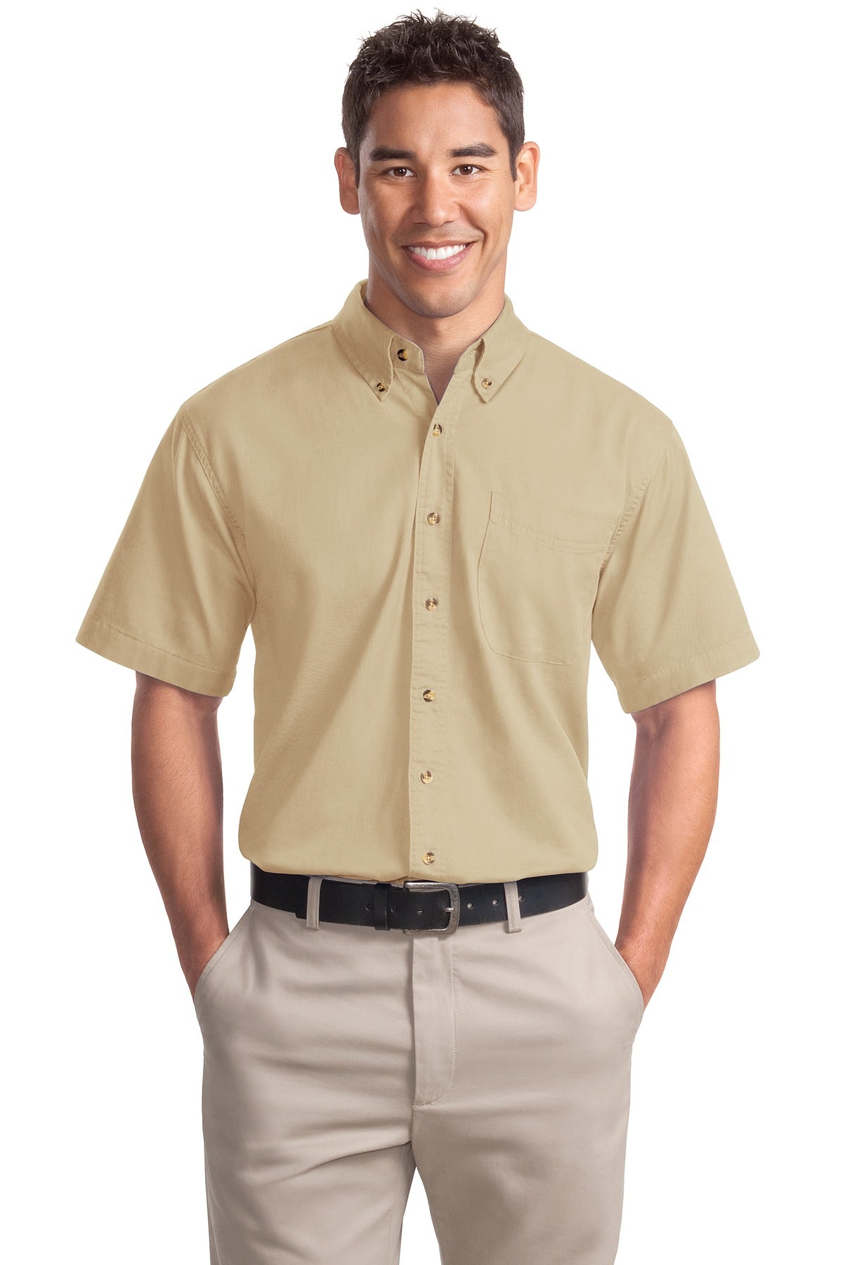 Port Authority® Short Sleeve Twill Shirt. S500T