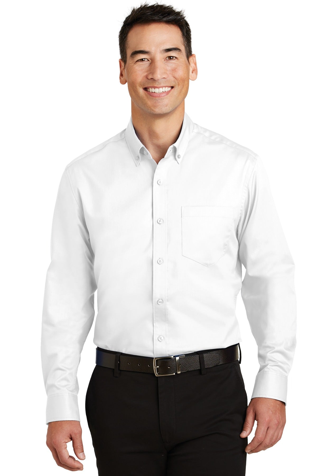 Port Authority® SuperPro™ Twill Shirt. S663