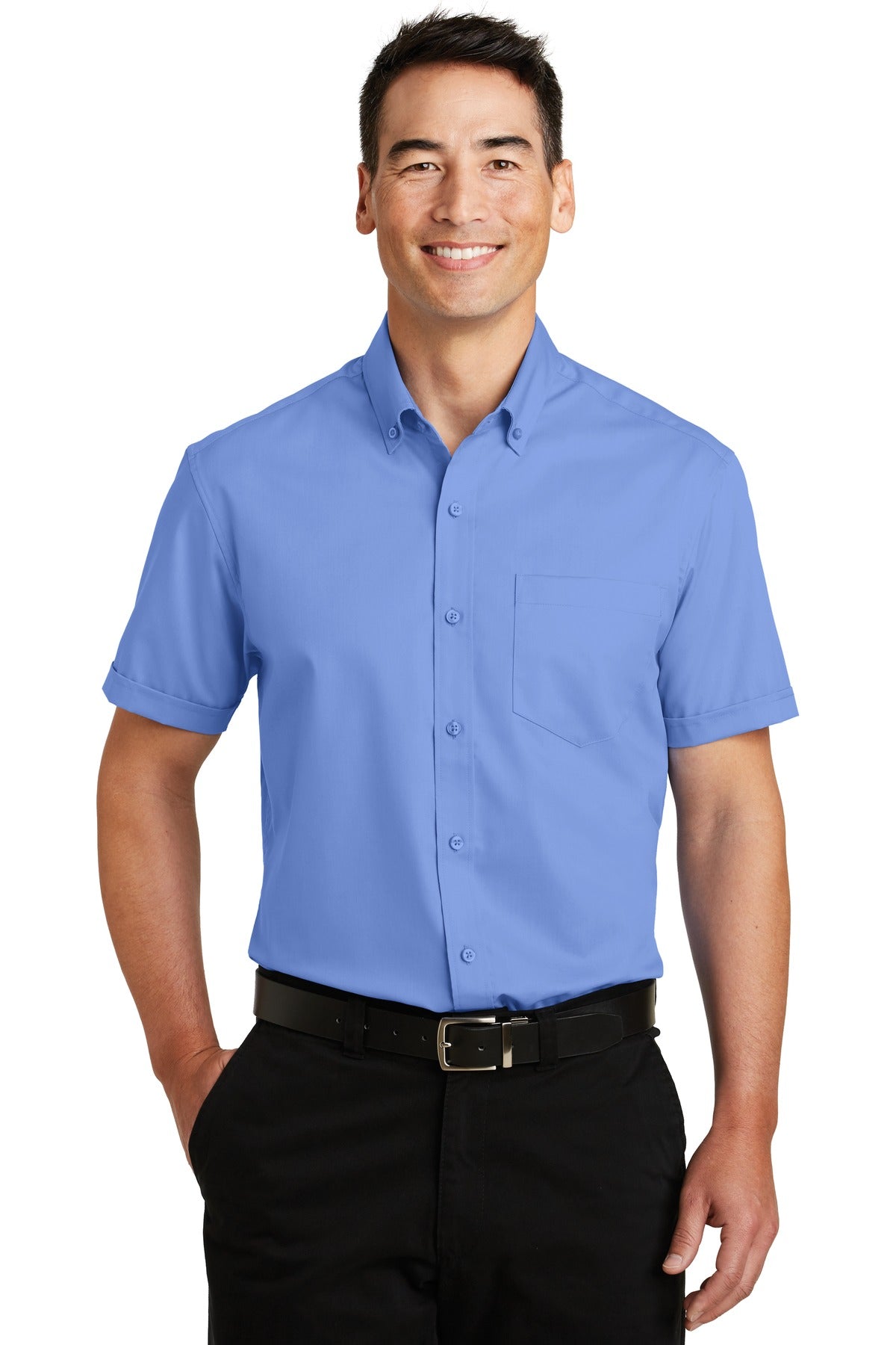 Port Authority® Short Sleeve SuperPro™ Twill Shirt. S664