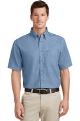 Port & Company® - Short Sleeve Value Denim Shirt. SP11