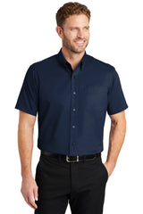 CornerStone® - Short Sleeve SuperPro™ Twill Shirt. SP18