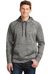 Sport-Tek® PosiCharge® Electric Heather Fleece Hooded Pullover. ST225