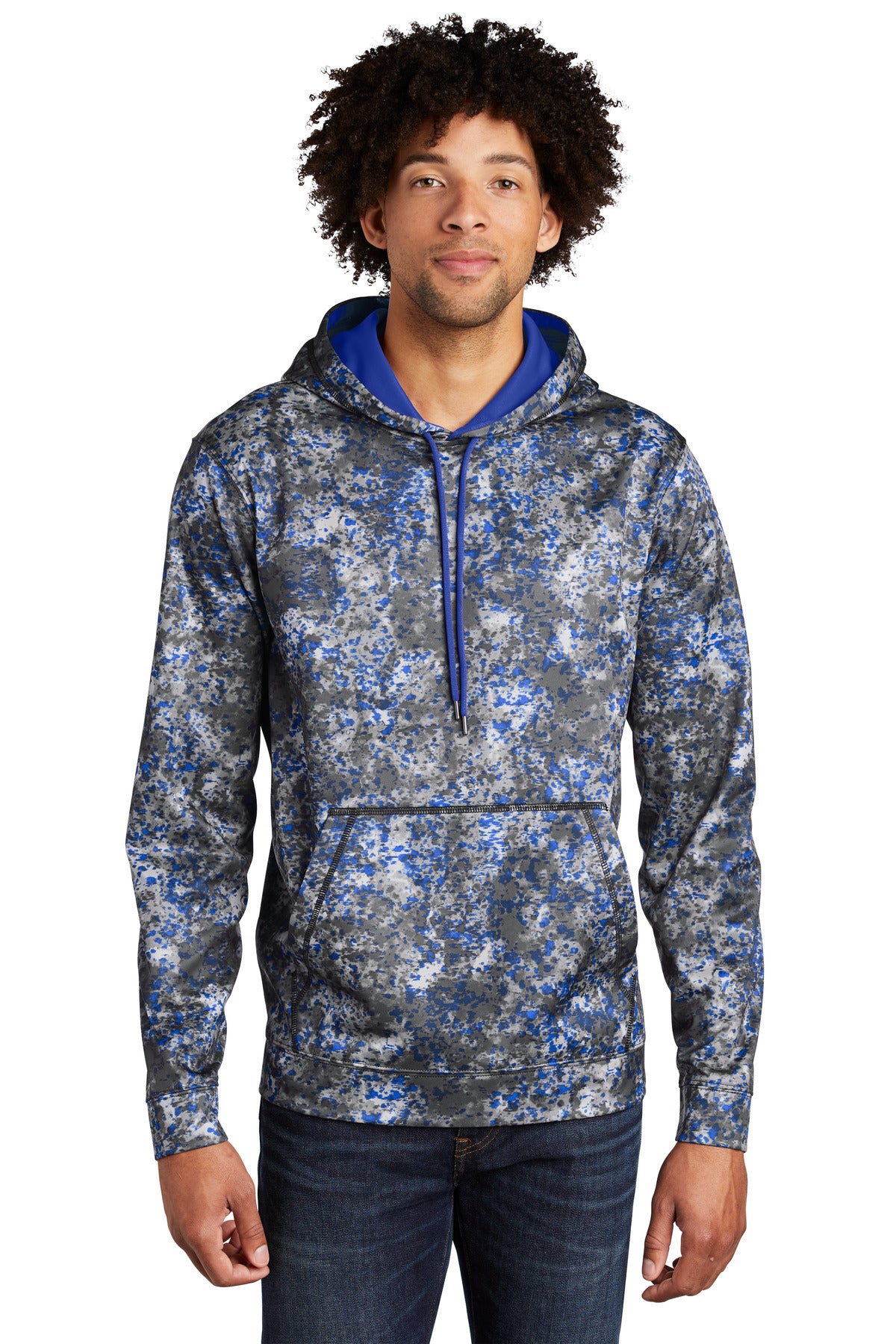 Sport-Tek® Sport-Wick® Mineral Freeze Fleece Hooded Pullover. ST230