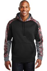 Sport-Tek® Sport-Wick® Mineral Freeze Fleece Colorblock Hooded Pullover. ST231