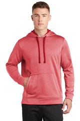 Sport-Tek ® PosiCharge ® Sport-Wick ® Heather Fleece Hooded Pullover. ST264