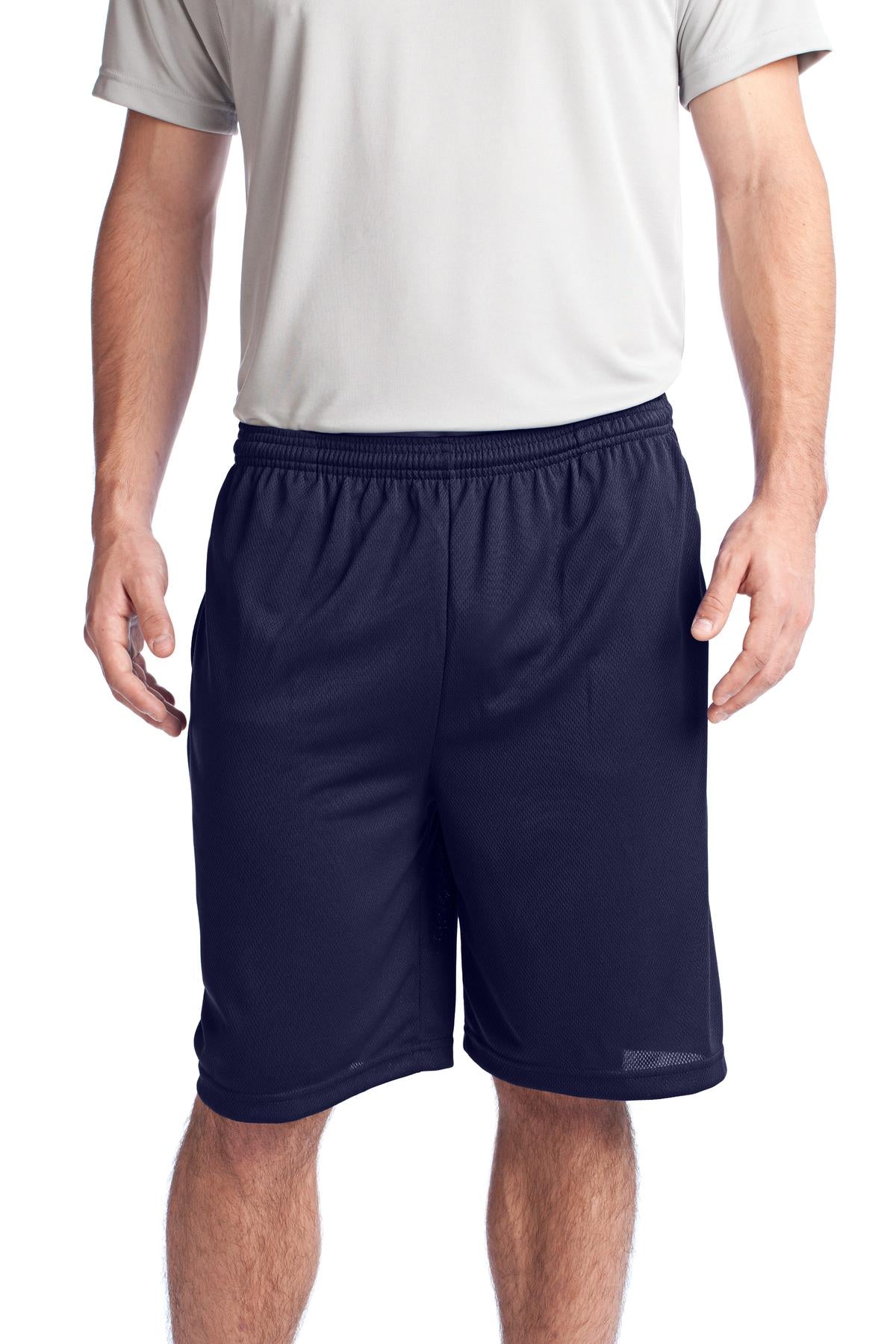 Sport-Tek® PosiCharge® Tough Mesh Pocket Short. ST312