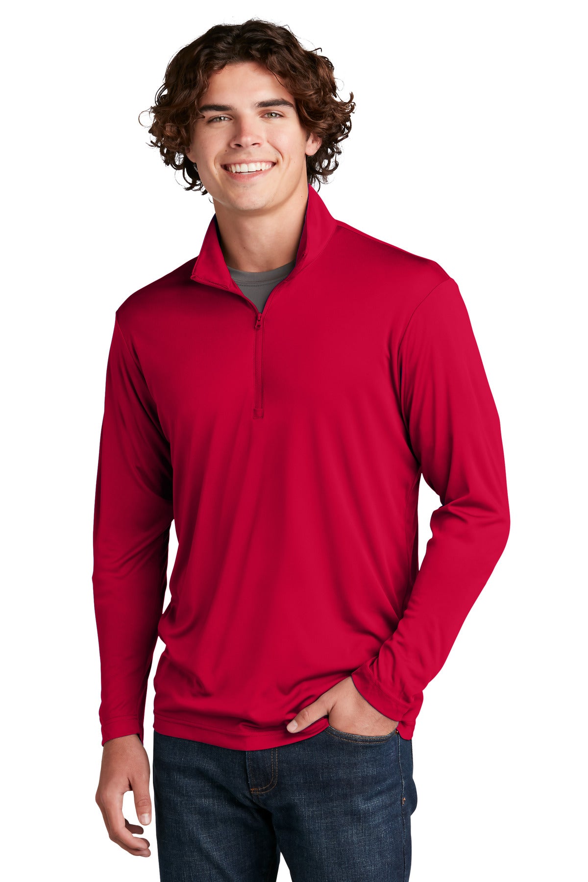 Sport-Tek® PosiCharge® Competitor™ 1/4-Zip Pullover. ST357