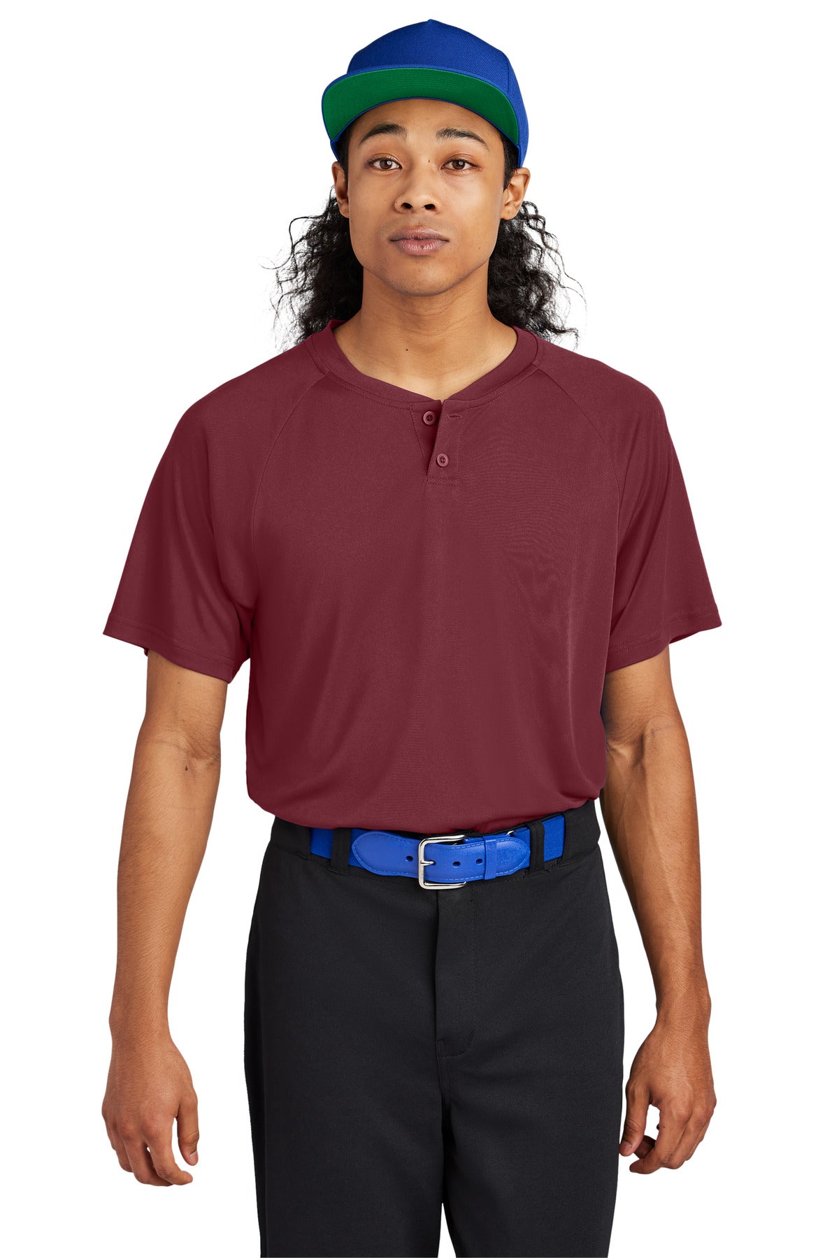 Sport-Tek® PosiCharge® Competitor™ 2-Button Henley ST359