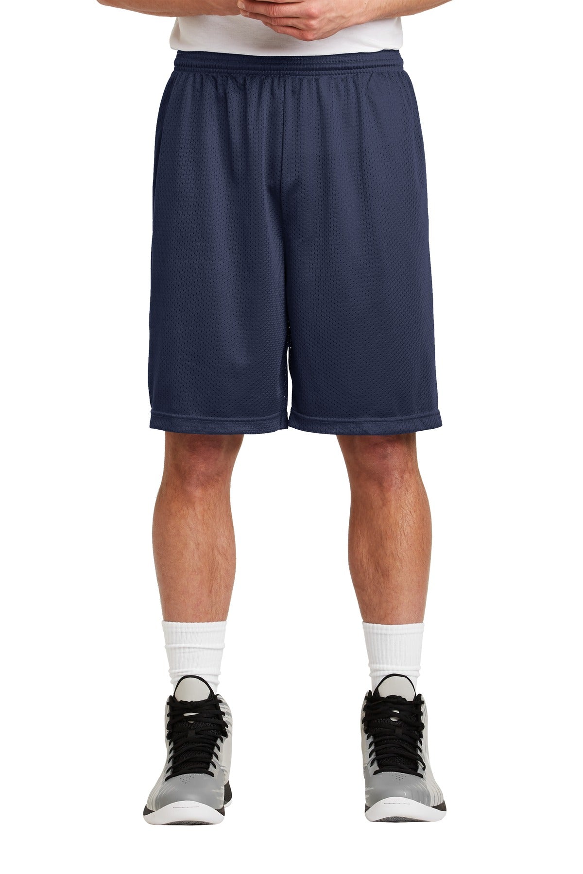 Sport-Tek® Long PosiCharge® Classic Mesh Short. ST515