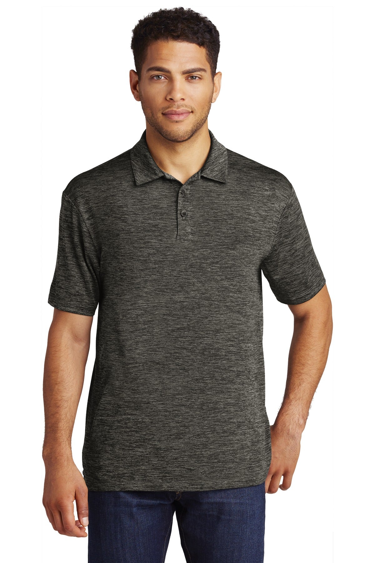 Sport-Tek ® PosiCharge ® Electric Heather Polo. ST590