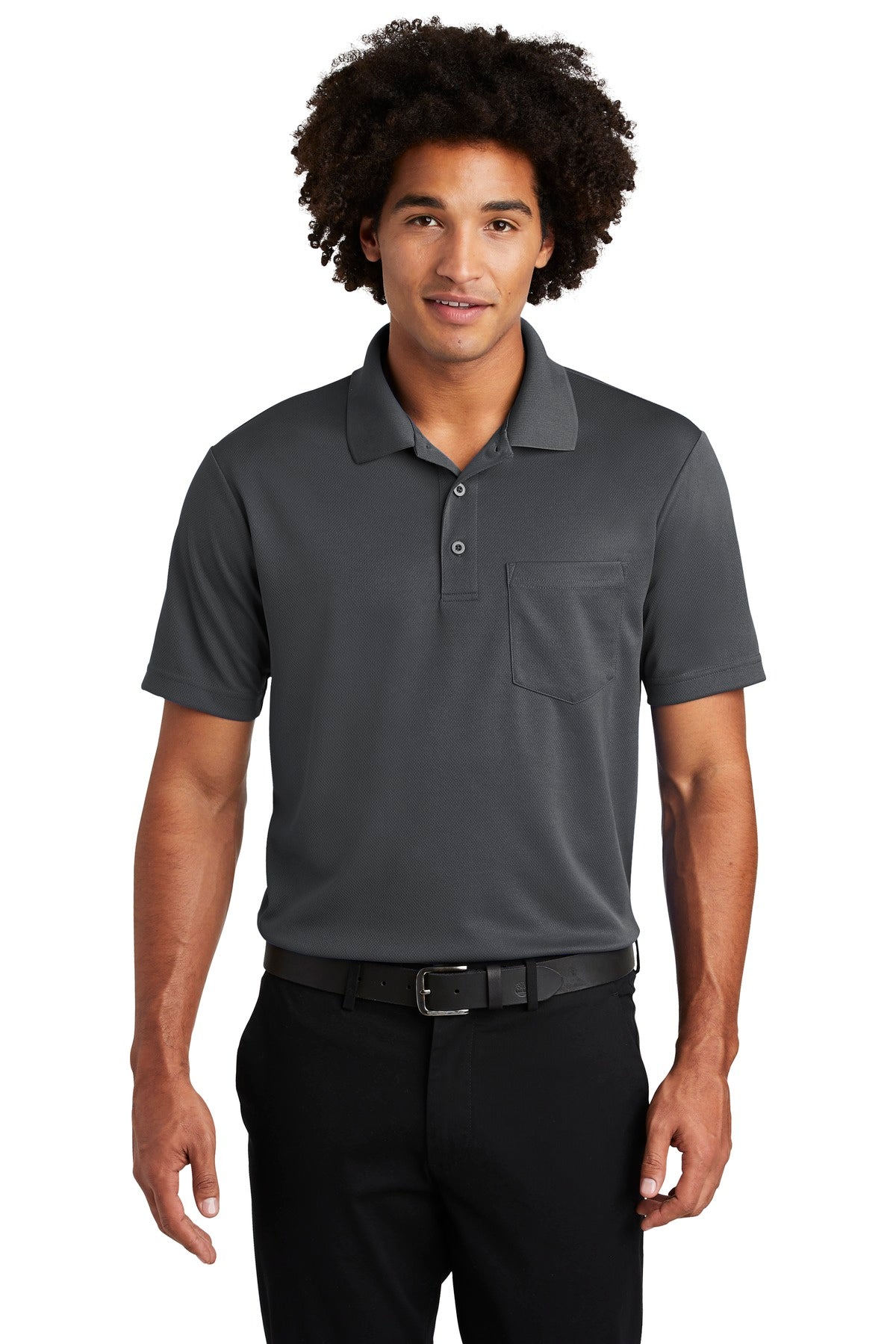 Sport-Tek ® PosiCharge ® RacerMesh ® Pocket Polo. ST640P