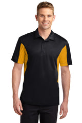 Sport-Tek® Tall Side Blocked Micropique Sport-Wick® Polo. TST655