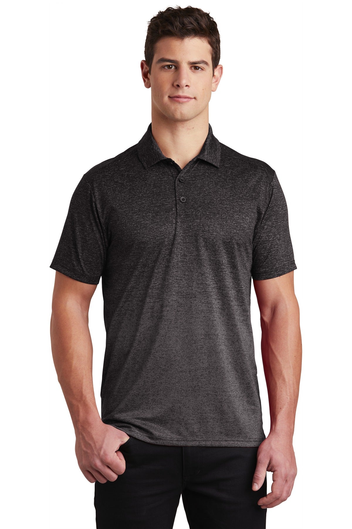 Sport-Tek ® Ombre Heather Polo. ST671