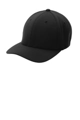 Sport-Tek® Flexfit® Cool & Dry Poly Block Mesh Cap. STC22