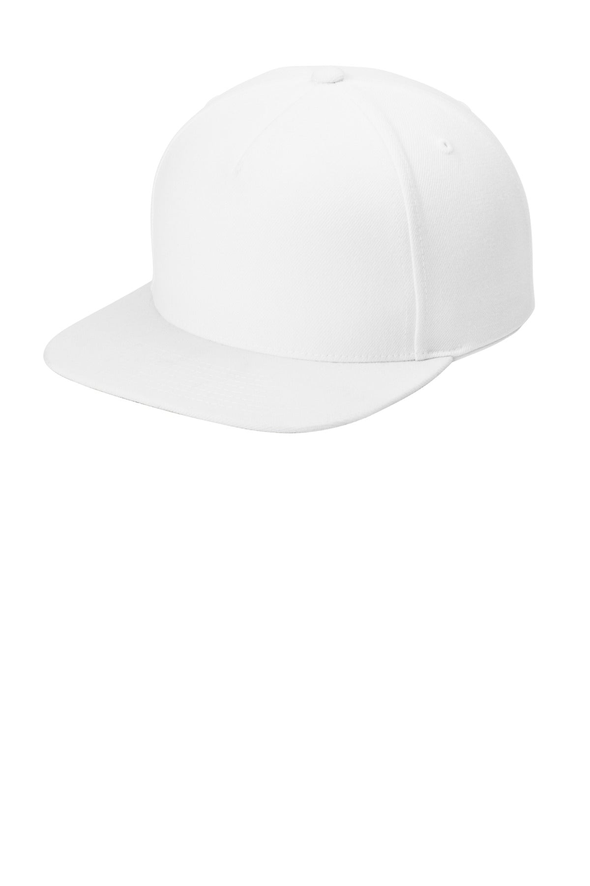 Sport-Tek® Yupoong® Premium 5-Panel Snapback Cap STC55