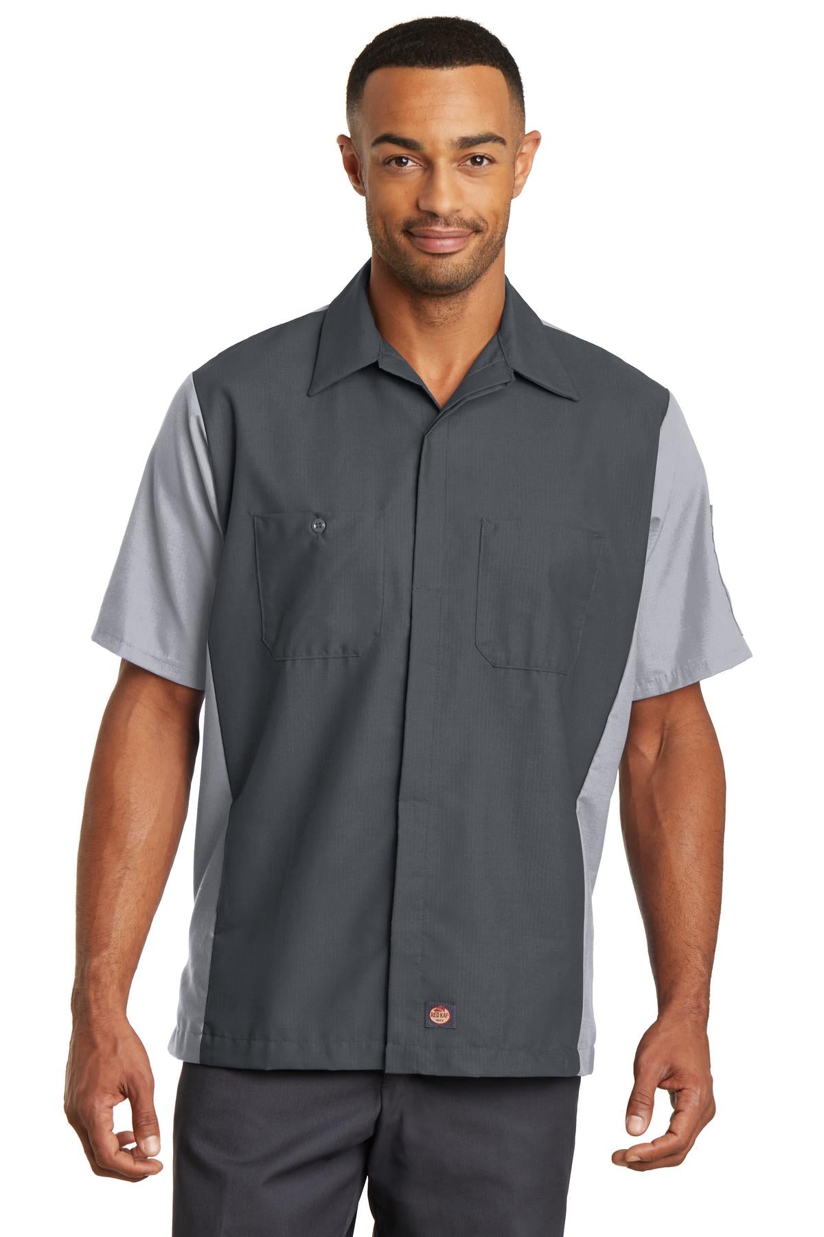 Red Kap® Short Sleeve Ripstop Crew Shirt. SY20